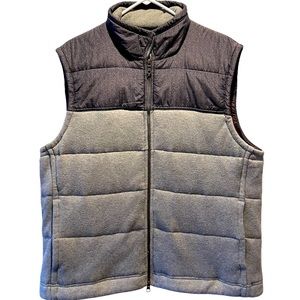 XL Banana Republic Puffer Vest - Navy/Grey - Very Nice!!